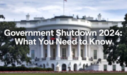 Government Shutdown 2024: What You Need to Know