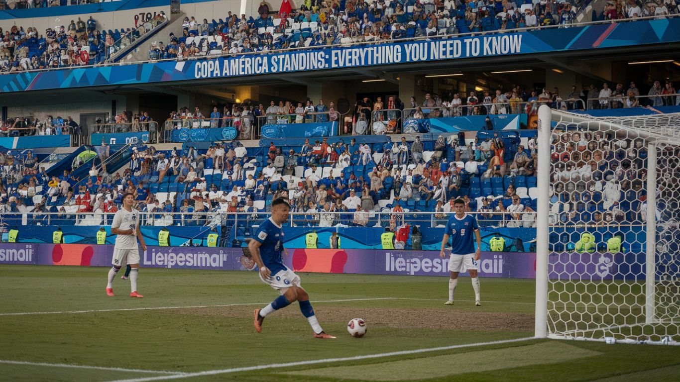 Copa América Standings: Everything You Need to Know