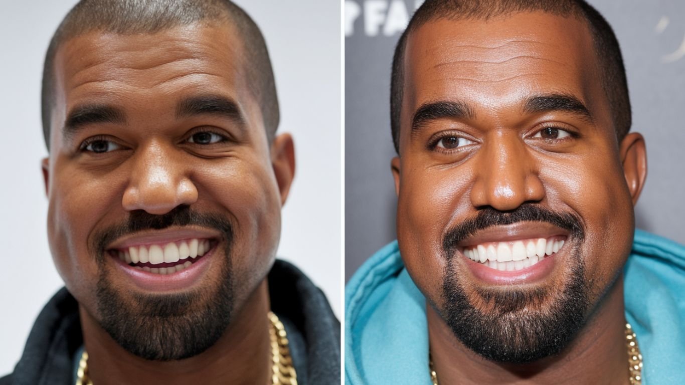 Kanye West's Teeth Transformation: Before and After