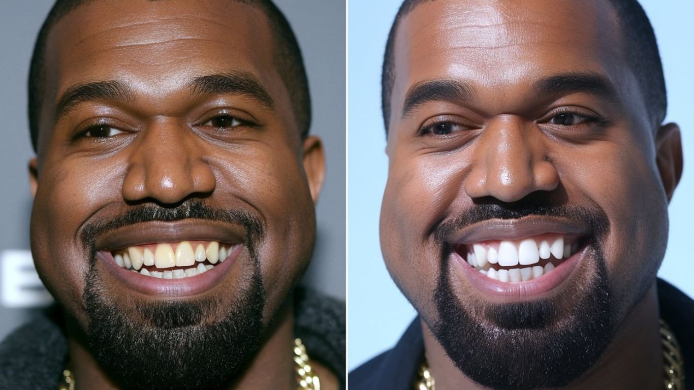 Kanye West's Teeth Transformation: Before and After