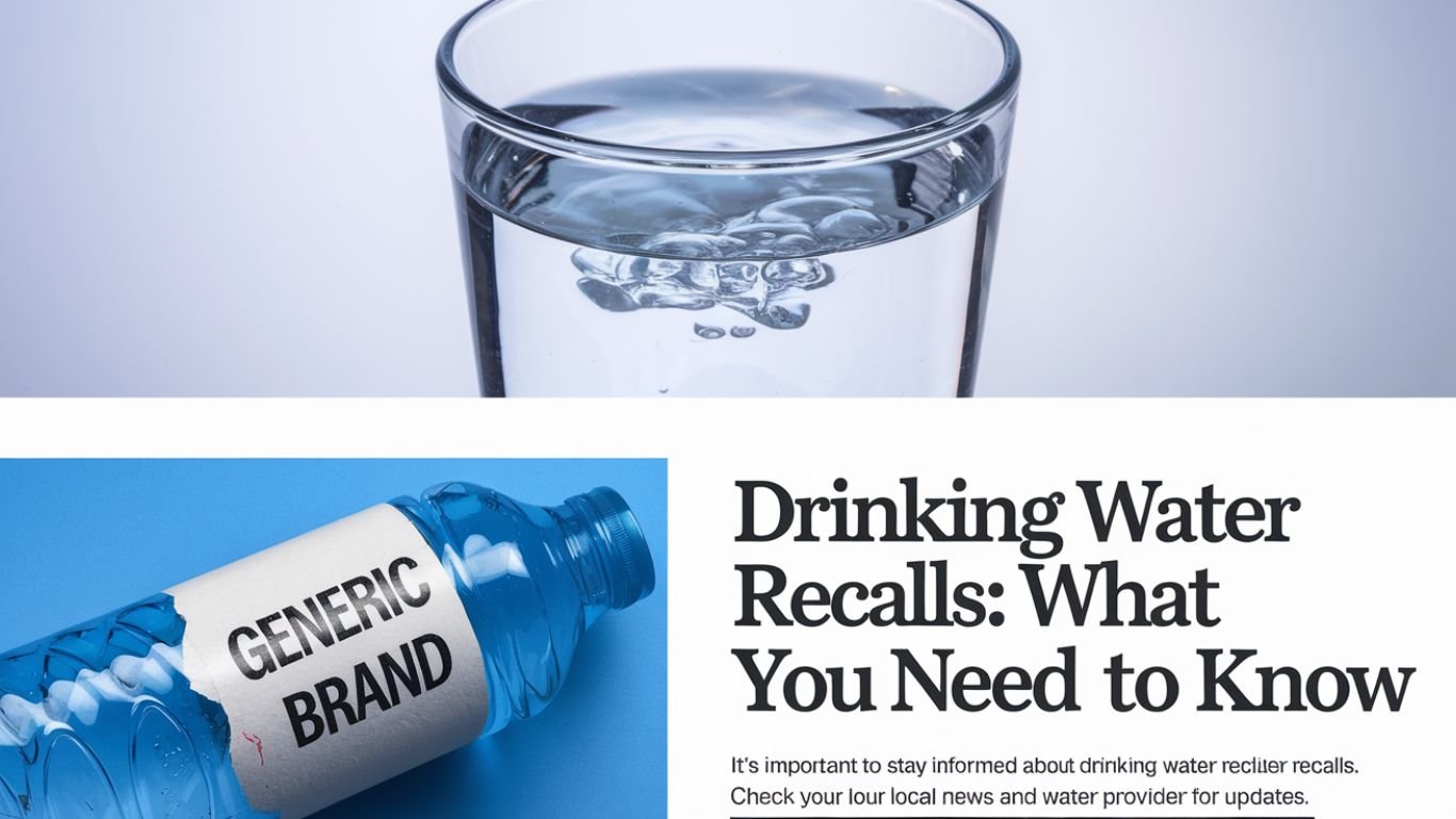 Drinking Water Recalls: What You Need to Know